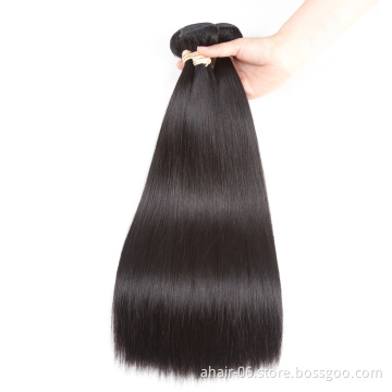 No Tangle No Shed Soft And Smooth, Natural Color 100% Brazilian Virgin Human Hair 10"-30" Hair Bundles In Stock